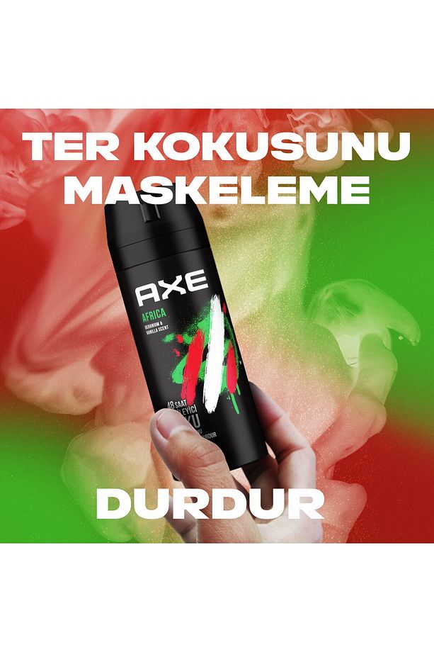 Erkek Deodorant Sprey Ice Chill 150 Ml +Leather & Cookies 150 Ml + Africa 150 ml 1'er Adet - 6