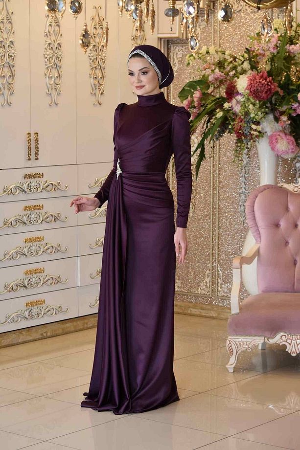 Hera Mürdüm Abiye Elbise - 3