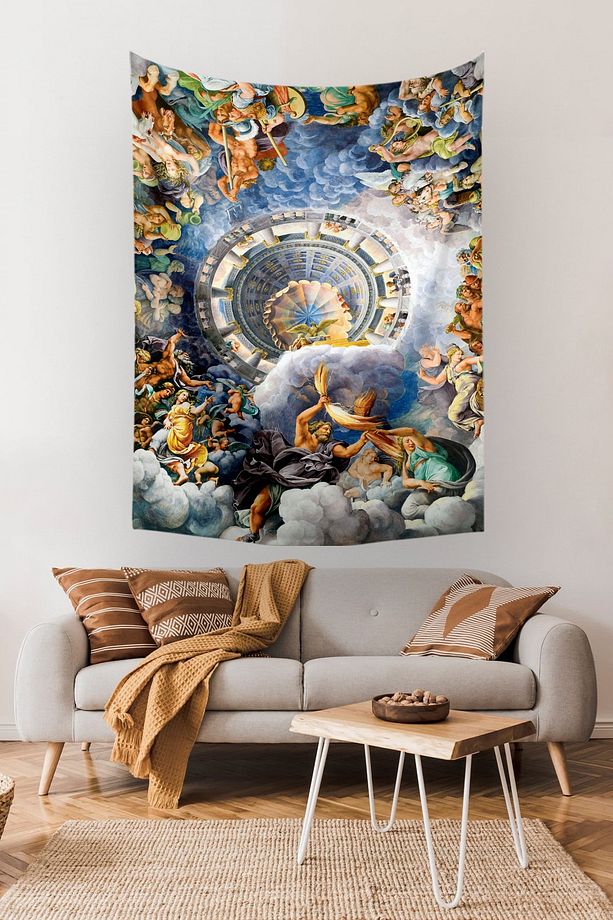 Devlerin Düşüşü  Devler Odası Duvar Örtüsü Halısı 70x100, 100x140, 140x200 - 1