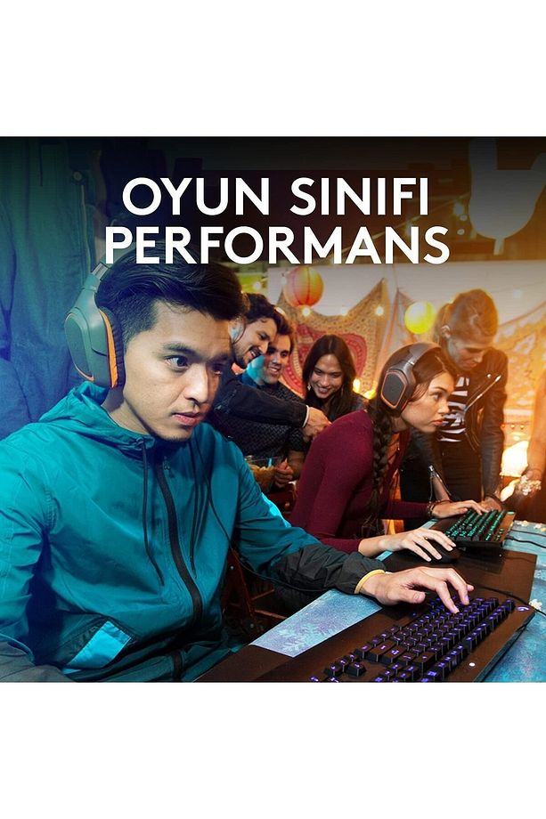 G213 Oyuncu Klavye 920-008094 - G102 Oyuncu Mouse 910-005823 (SİYAH) - 4