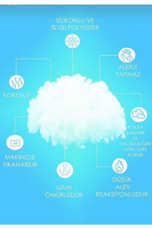 Yatak Odası Hady Roll Pack Tek Kişilik Yastık & Yorgan Seti 1 Adet Tek Kişilk Yorgan Yastık - 5