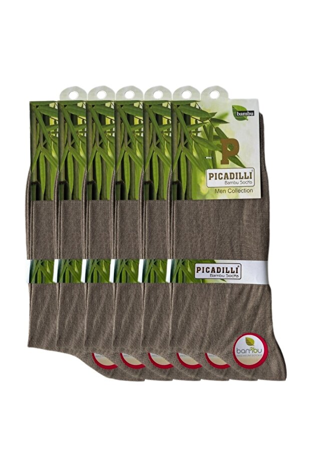 Pack of 6 Premium Men's Summer Thin Mink Bamboo Socks