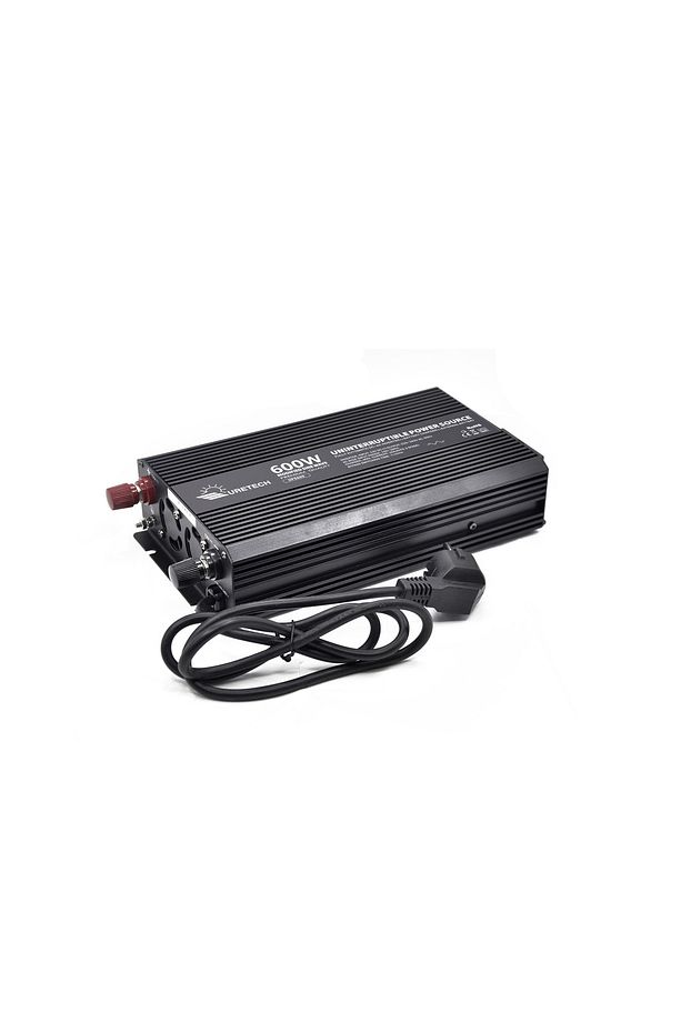 600 W Watt 12 V Volt Modifiye Sinüs Akü Şarjlı Ups İnverter 12Vdc-220Vac İnvertör - 1