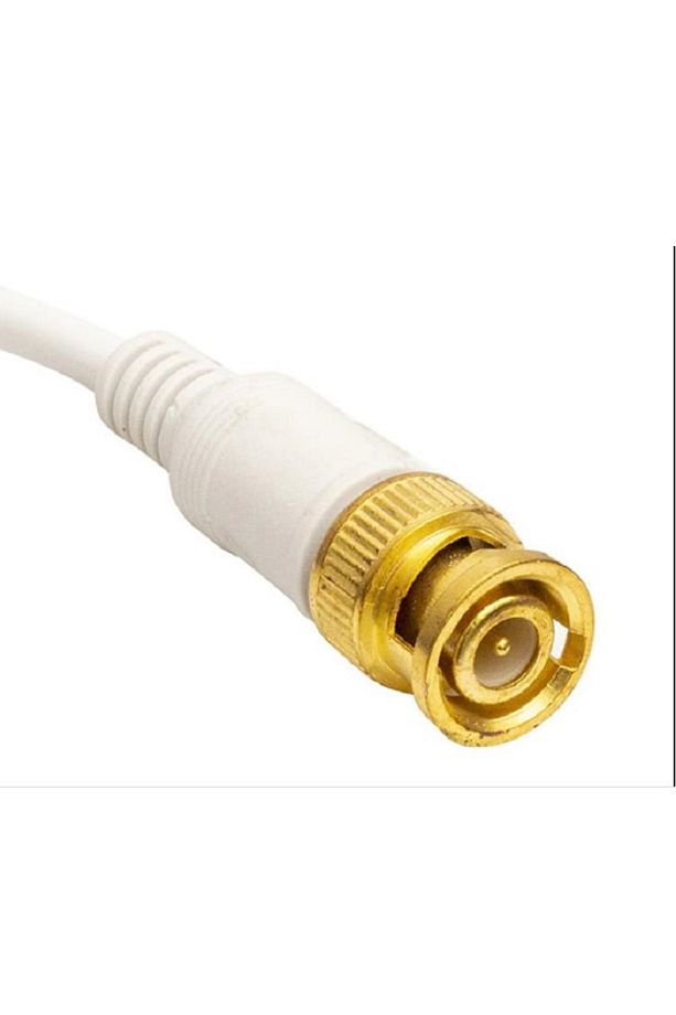 2x Kablolu Bnc Konnektör Ve 1x Power Jak Cctv Güvenlik Kamerası Için - 5