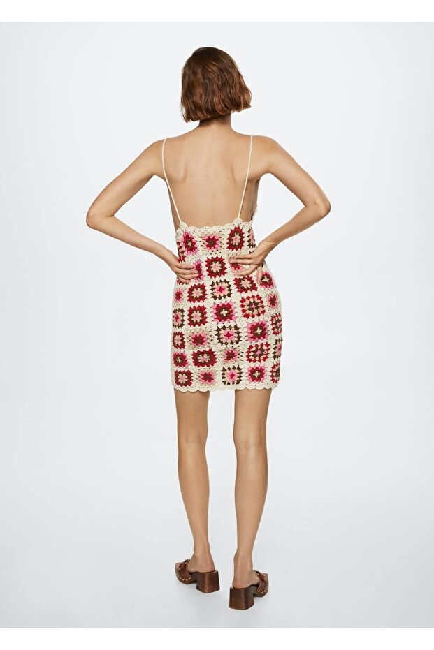 Kroşe Pamuklu Elbise - 4