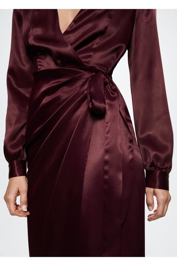 Fiyonklu Anvelop Elbise - 6