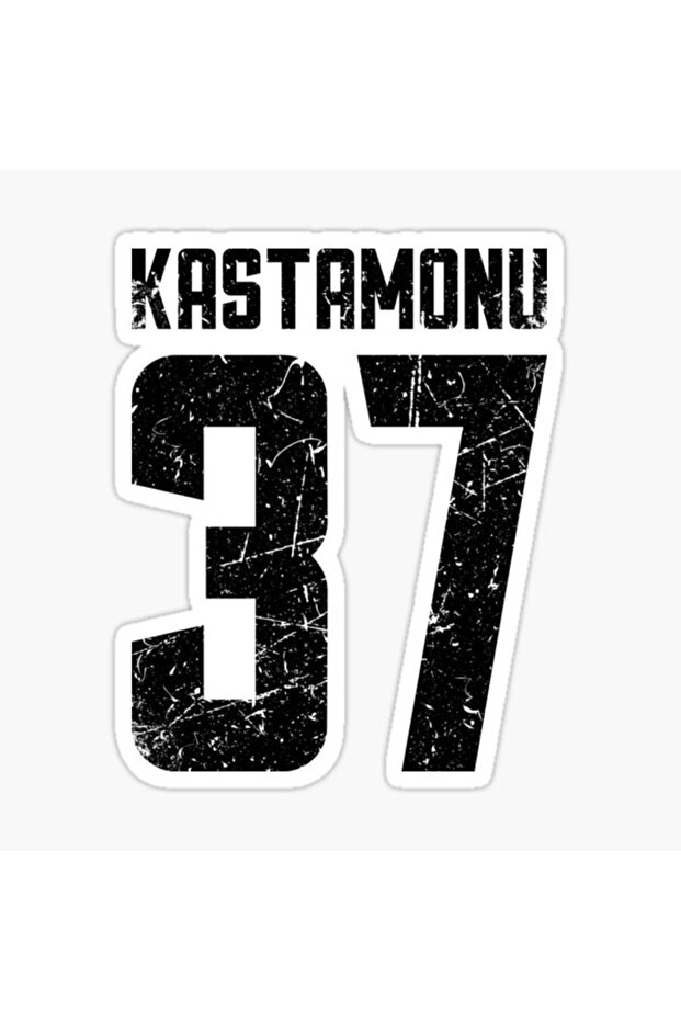 37 ملصق KASTAMONU ملصق تثبيت تلقائي 17 سم