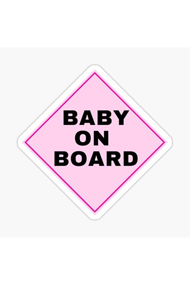 Attention There is a Baby in the Car Sticker auto Sticker 18cm MD1