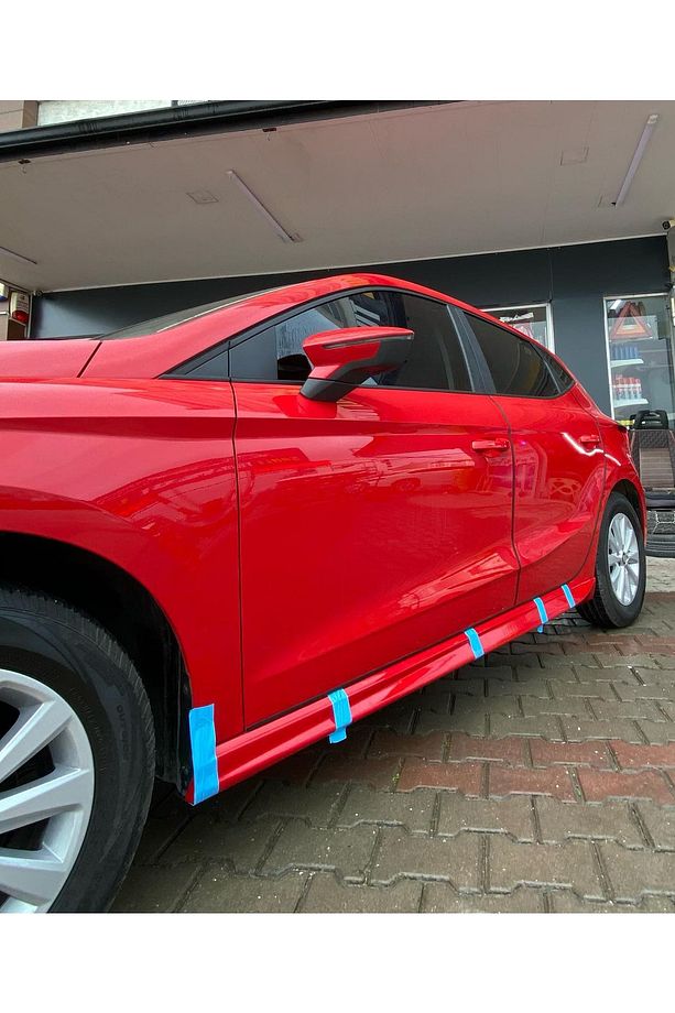 Seat İbiza Mk5 2017-2023 Boyasız Plastik Marşpiyel Takımı - 1