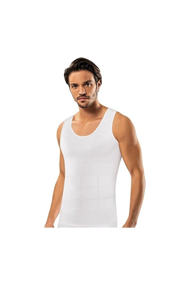 6 Men's 100% Combed Cotton Undershirt - 1