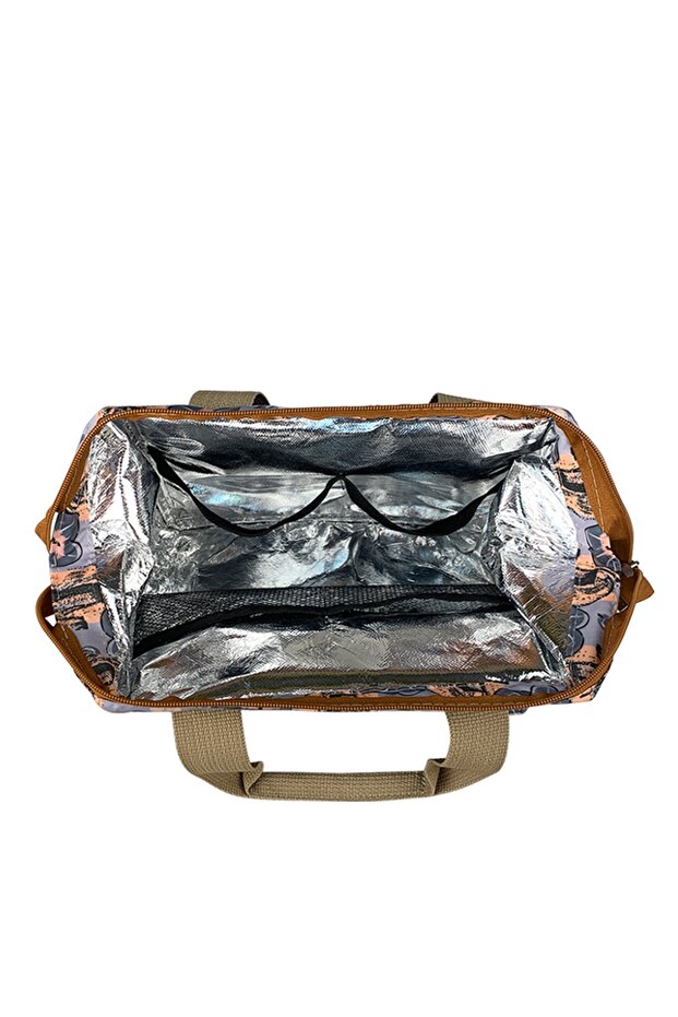 Beach Geniş Kapasiteli Termal El Çantası - Çiçek - 4