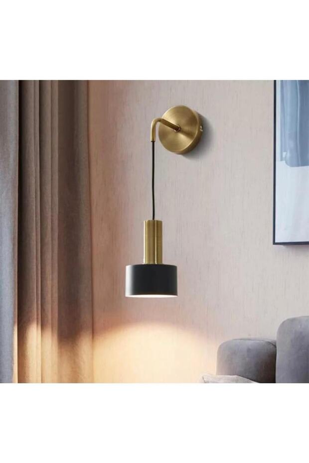 Retro Metal Decorative Rustic Black Modern Wall Sconce