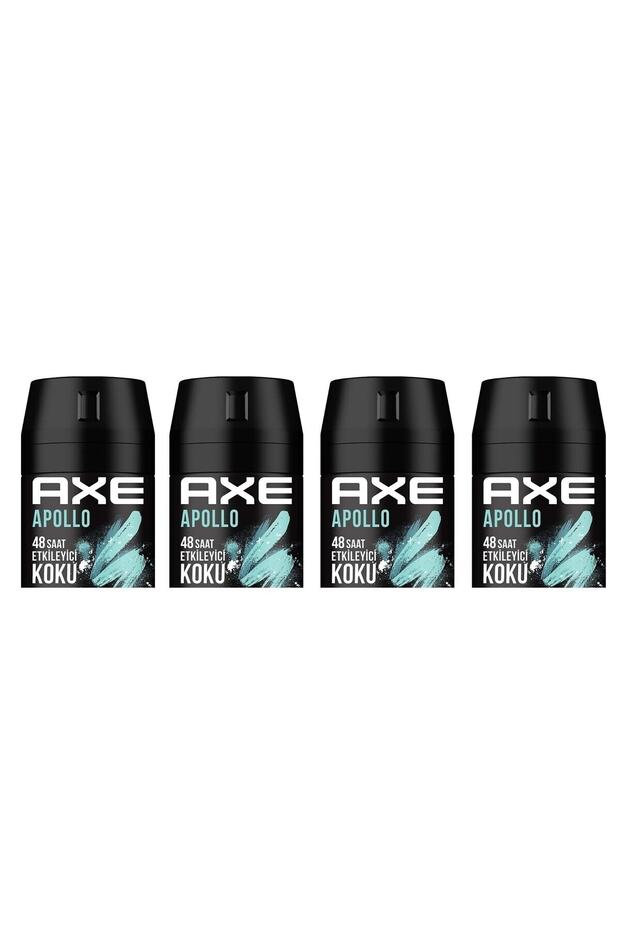  Erkek Deodorant Sprey Apollo 150 ml 8690637981531 (4 Adet) - 1