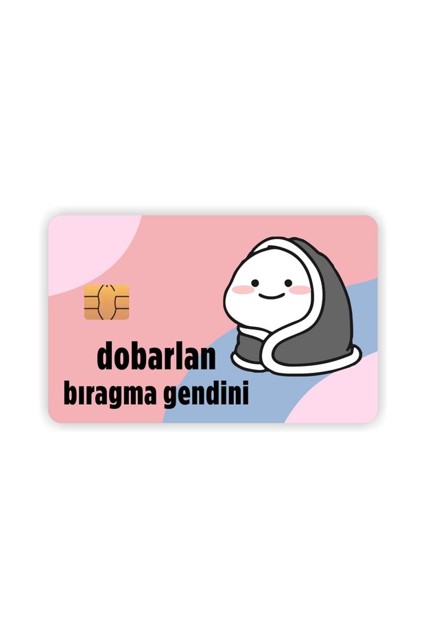 Dobarlan Don't Leave Yourself Card Covering Sticker Card Label
