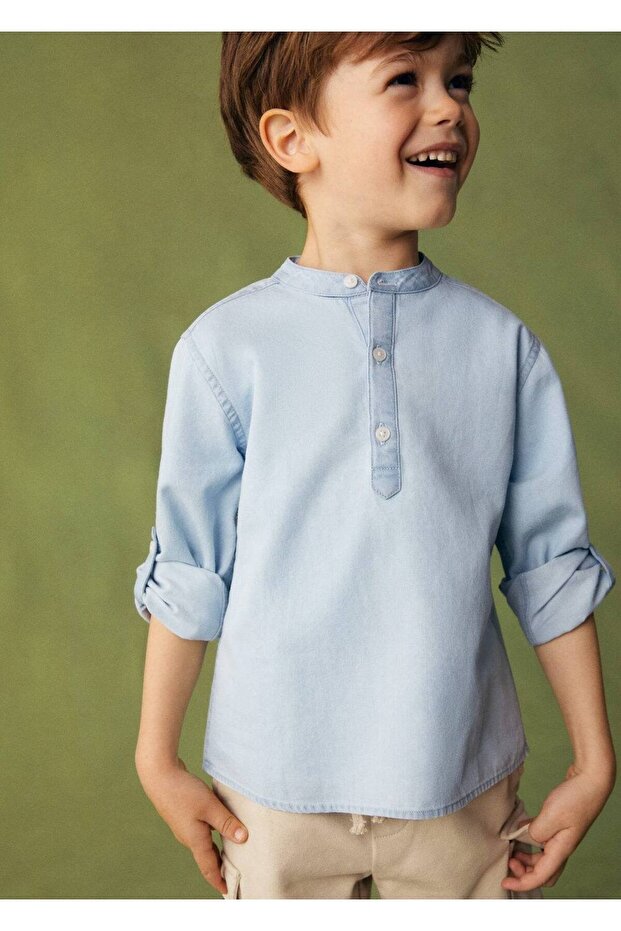 Hakim Yakalı Gömlek - 3