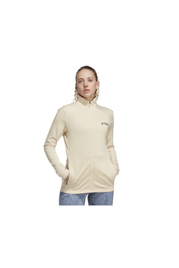 W Mt Full Z Fle Women's Outdoor Jacket Hz1369 Beige