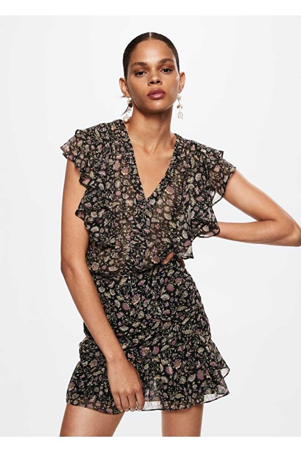 Fırfırlı Lureks Etek - 7