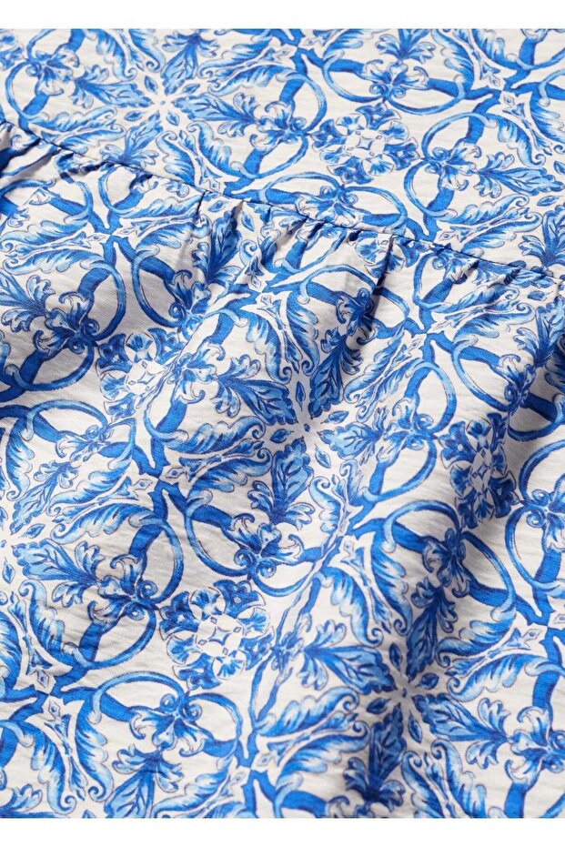 Volanlı Asimetrik Elbise - 6