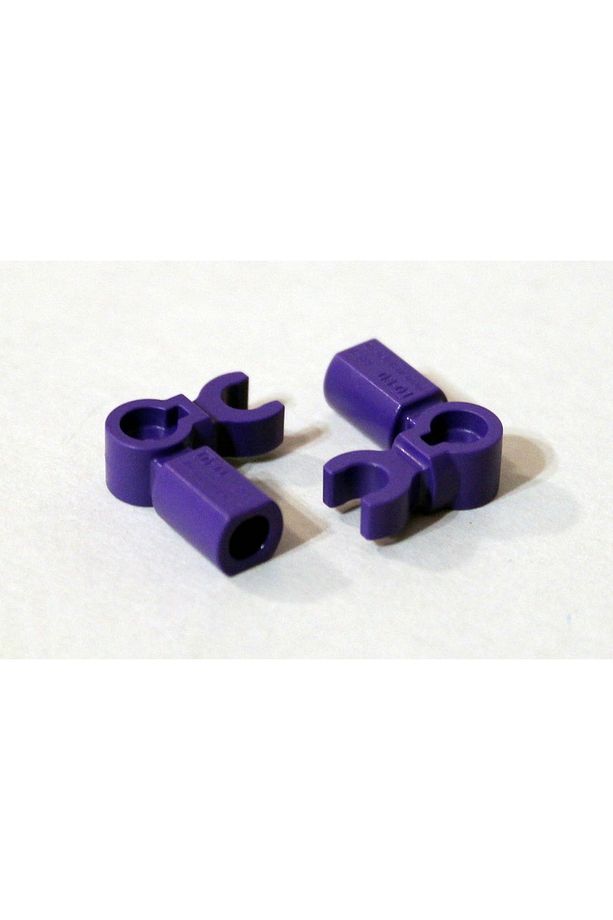 Custom MOC Aksesuar Minifigür Minifigure Handle Bar Holder Mor 2 adet gönderilecek - 1