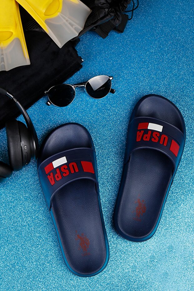 U.S. Polo Assn. 3M Smaug 3Fx Men's Slippers 101369456 Navy Blue