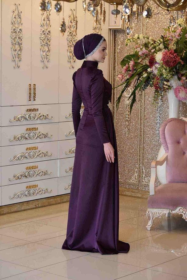Hera Mürdüm Abiye Elbise - 5