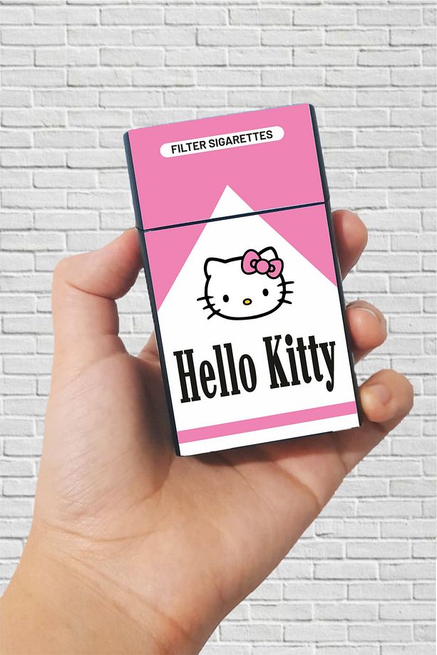 Hello Kitty Cool Standart Sigara Tabakası Kutusu - 1