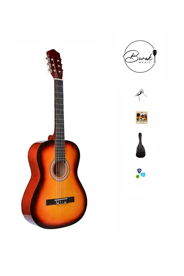 4/4 Günbatımı Gitar Seti - 1