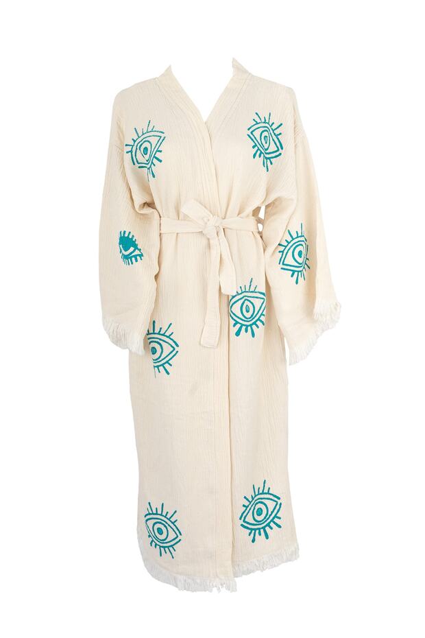 Muslin Bornoz Kaftan - 1