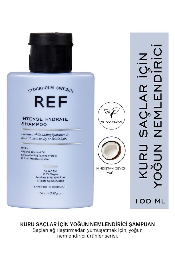 Intense Hydrate Shampoo 100 ml Kuru Saçlar Için Yoğun Nemlendirici Şampuan - 1