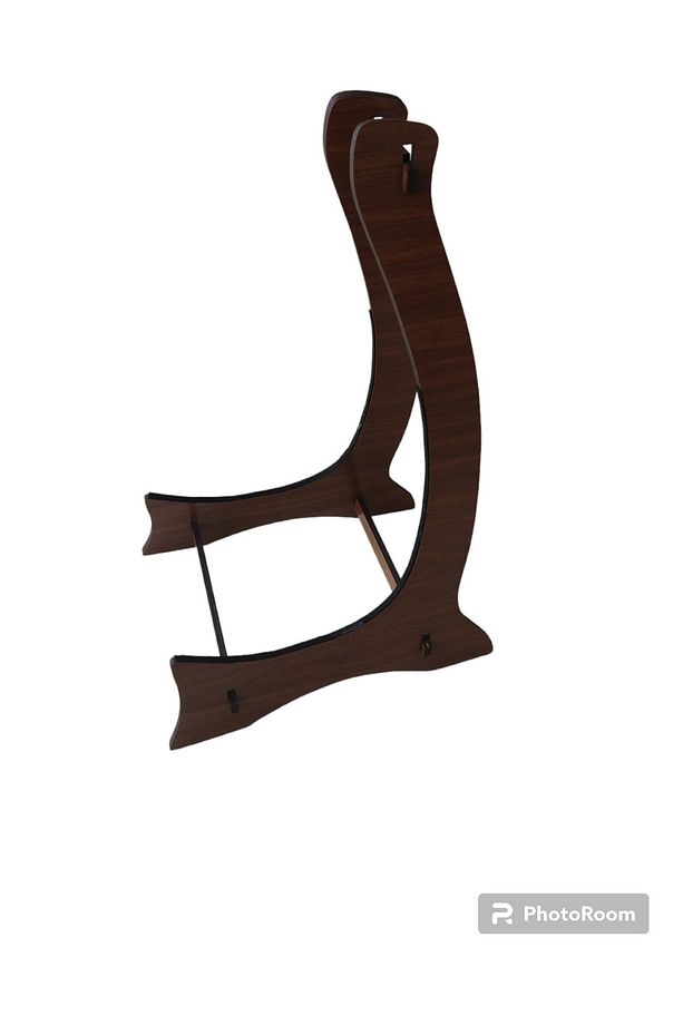 Bağlama Standı Ahşap - 4