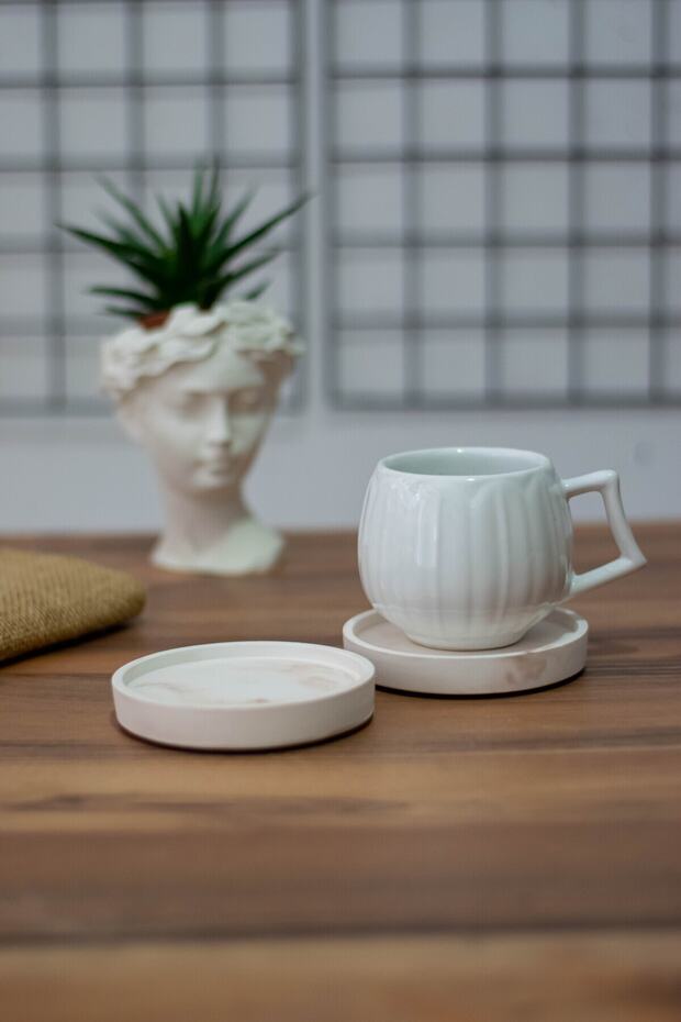 طقم قاعدة أكواب مكون من قطعتين - 1