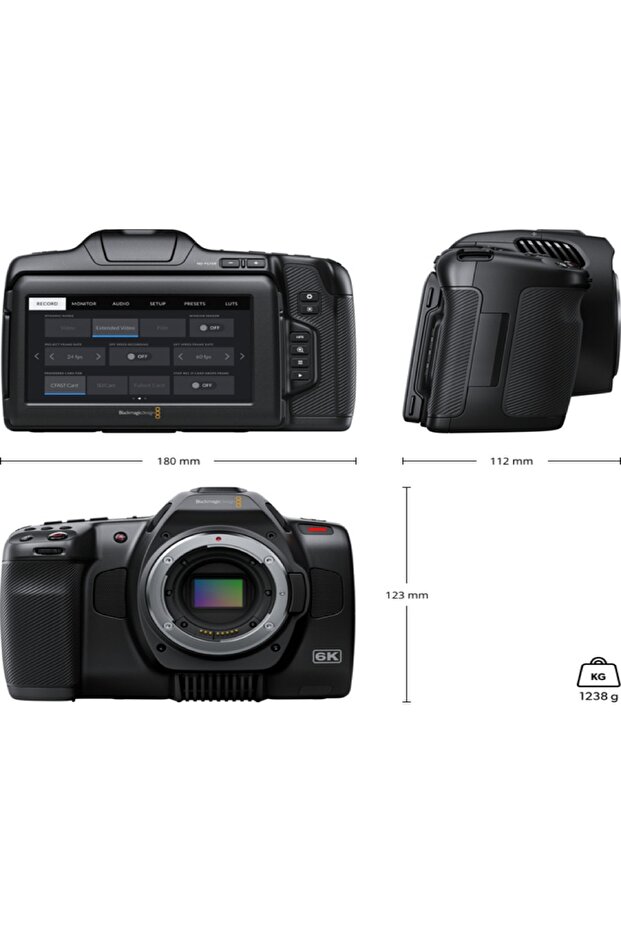 Blackmagic Pocket Cinema Camera 6K Pro - 2
