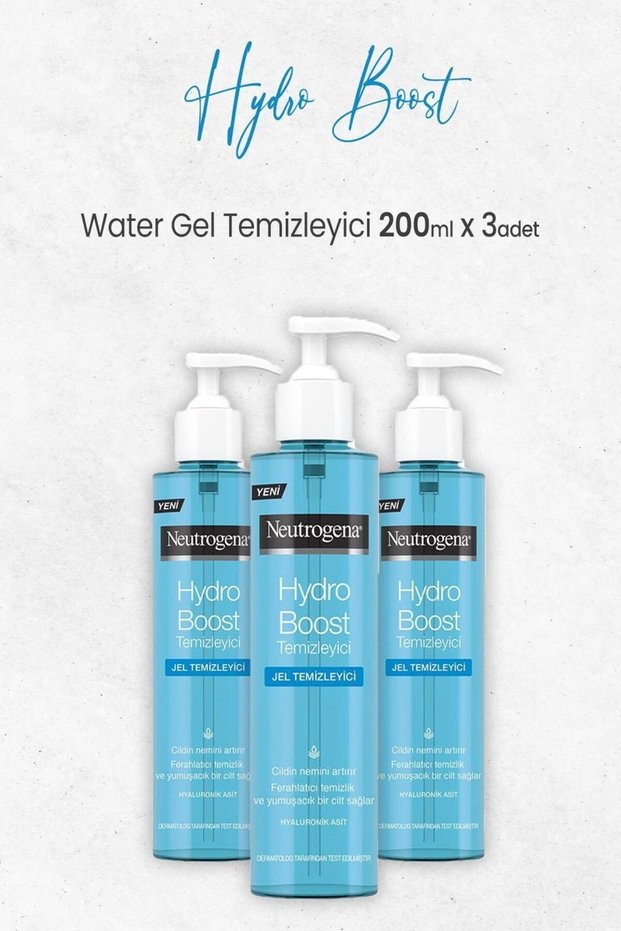Hydro Boost Water Gel Cleanser 200 ml x 3 Pieces