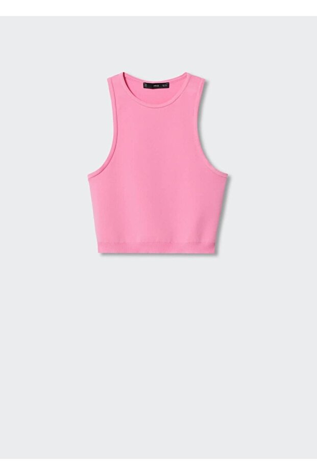 Triko Cropped Bluz - 3