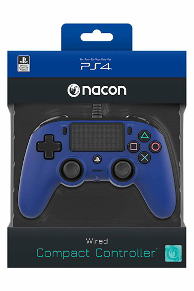 وحدة تحكم PS4 باللون الأزرق الملون - 1