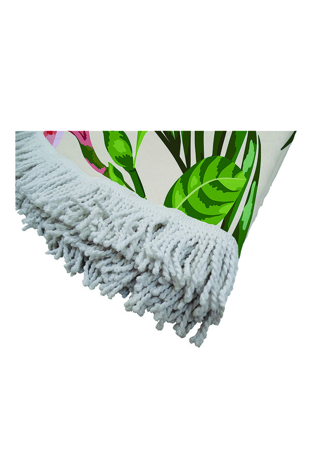 Στρογγυλή πετσέτα παραλίας - 4