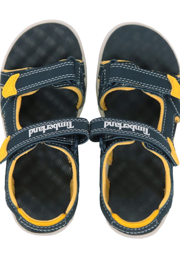 B0A1QXU0191-R Timberland Perkins Row 2-Strap Çocuk Sandalet Lacivert - 1