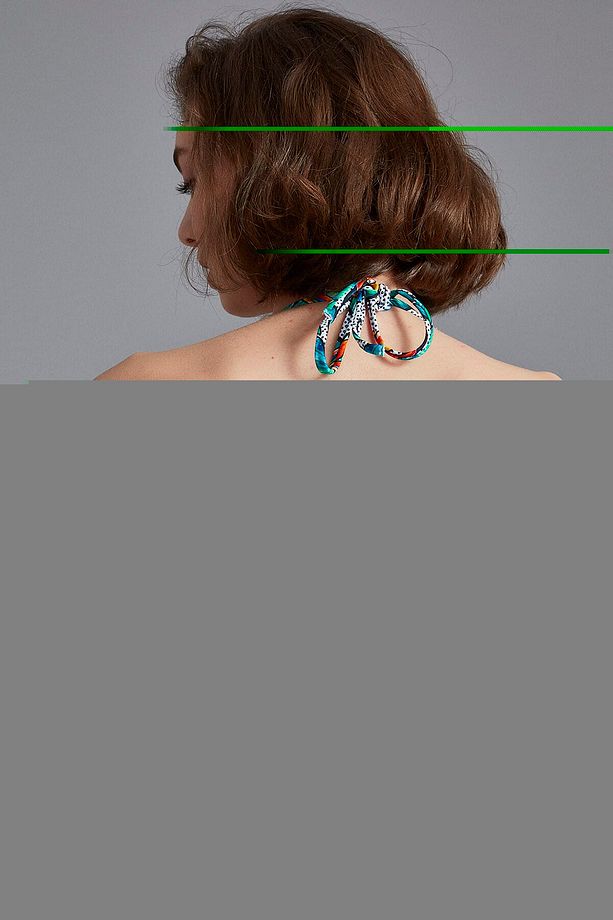 Baskılı Lexi Triangle Bikini Üstü - 3