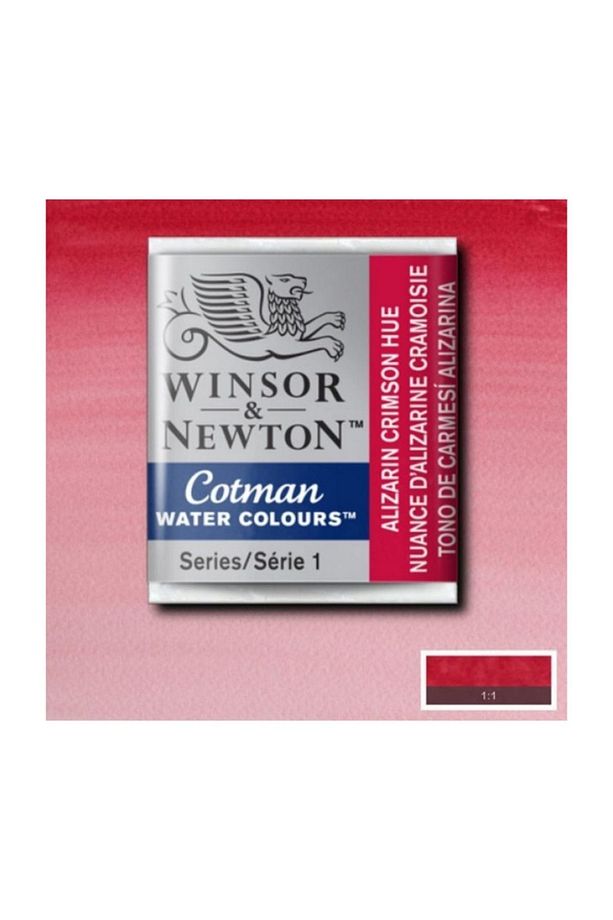 Cotman Tablet Sulu Boya No:003 Alizarin Crimson Hue - 1