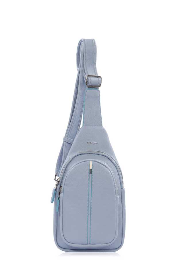 Blue Men's Messenger Bag 7208