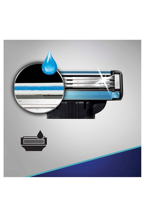 Mach3 8'li Yedek Tıraş Bıçak + Mach3 Ekstra Konfor Jel 200 ml - 4