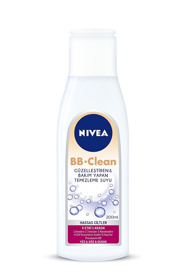 Bb Clean Hassas Ciltler İçin 5 Etkili Temizleme Suyu 200 ml - 1