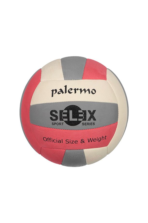5 Numara Palermo Voleybol Topu (Gri-Pembe) Allstark - 1