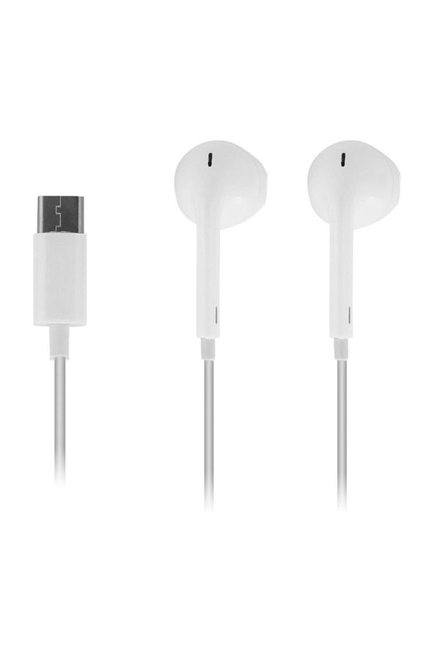 Sound Type-c Girişli Kablolu Stereo Mikrofonlu Kulaklık Hi-fi - 1