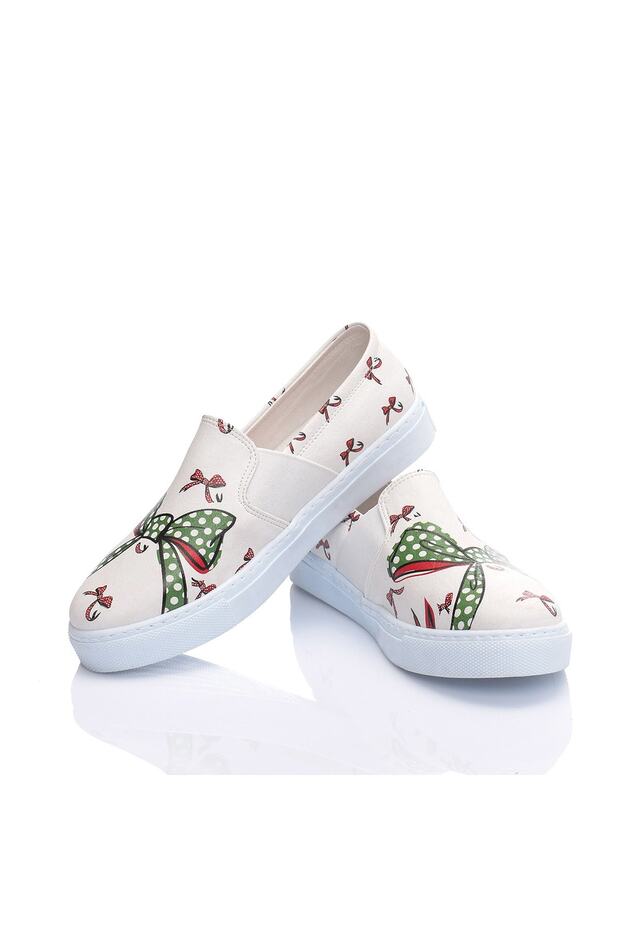 White Women's Sports Shoes Jb-406-Md