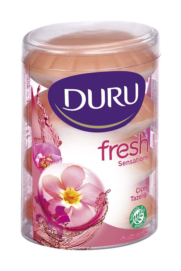 Duru Güzellik Sabunu Fresh Çiçek Tazeliği 4X110 G - 1