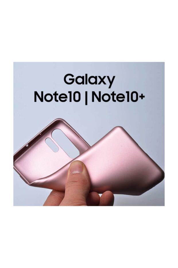 Matte Silicone Samsung Galaxy Note 10 Plus Kılıf Siyah - 2