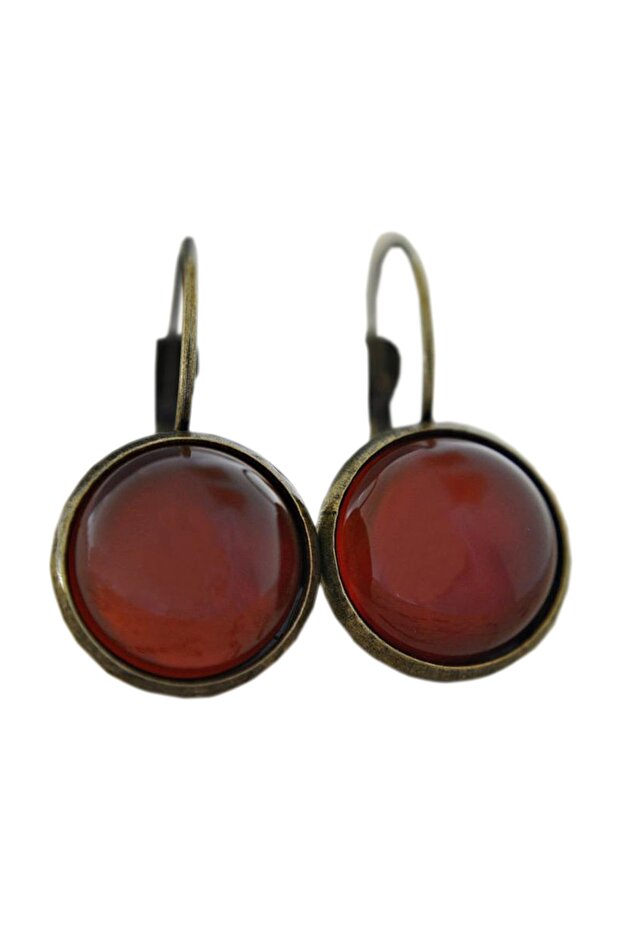 Hazan Seasonal Vintage Style Agate Earrings