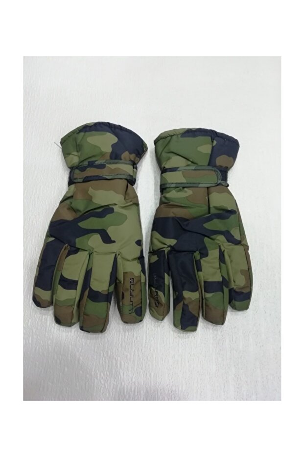Erkek Kamuflaj Kar Eldiveni - 1