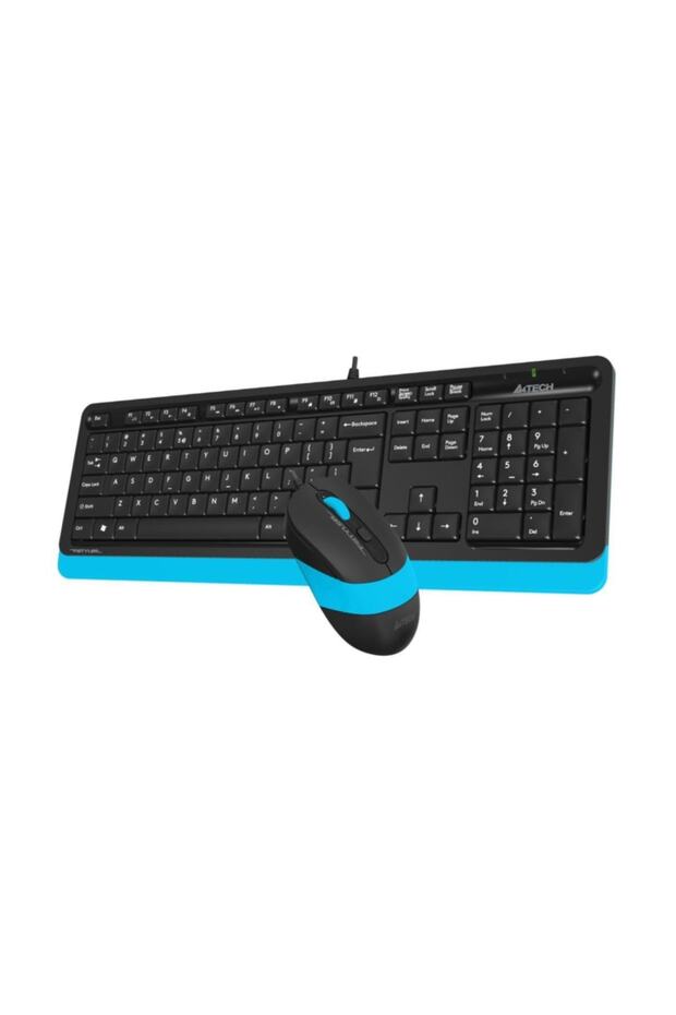 F1010 Mm Klavye Mouse Set / Mavi / Usb - 1